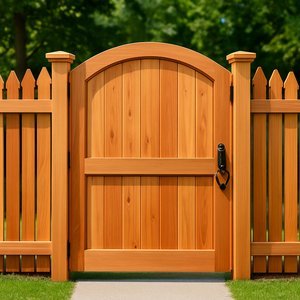 Cedar Wood Gate Installation Camas, Wa.